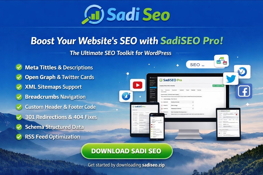 SadiSEO Plugin Overview